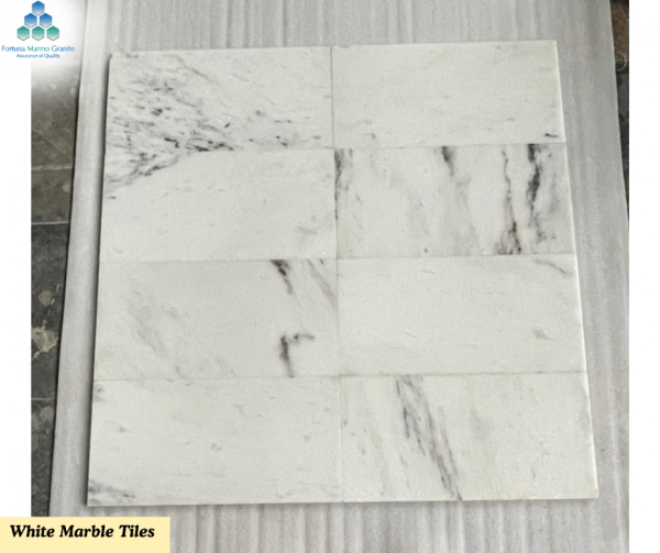 White Marble Tiles Granite Countertops