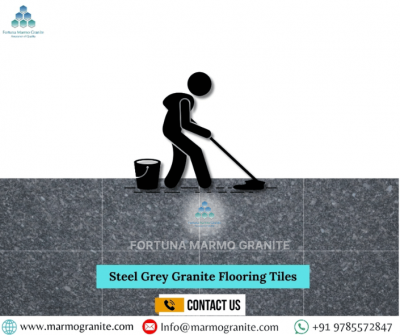 Steel Grey Granite Tiles