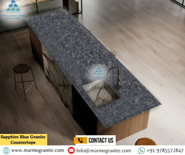 Sapphire Blue Granite Countertops