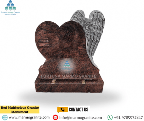 Red Multicolour Granite Monument Red Multicolour Granite Monument