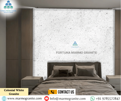 Colonial White Granite Wall Cladding Colonial White Granite