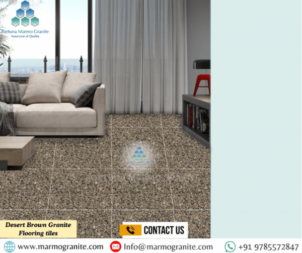 Desert Brown Granite Flooring tiles