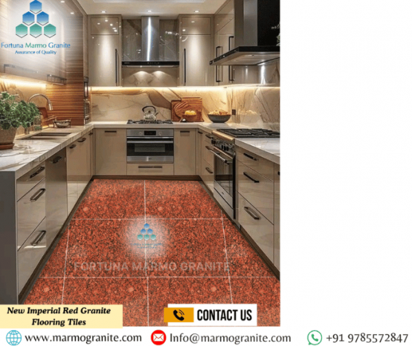 New Imperial Red Granite Flooring Tiles New Imperial Red Granite