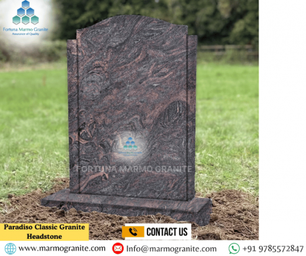 Pardiso Classic granite Headstone