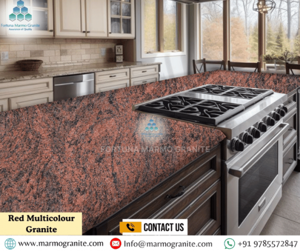 Red Multi Granite Countertops