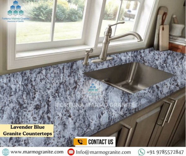 Lavender Blue Granite Countertops