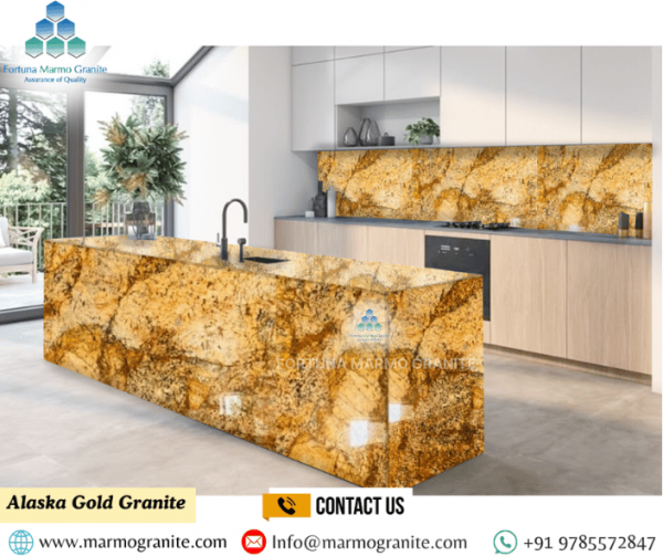 Alaska gold Granite Countertops