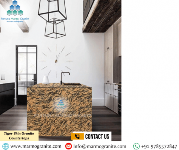 Tiger skin Granite Countertops
