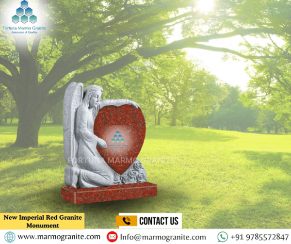 New Imperial Red Granite Monument