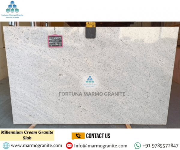 Millennium Cream Granite Slab