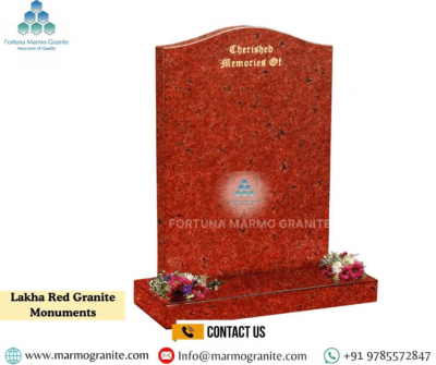 Lakha Red Granite monument