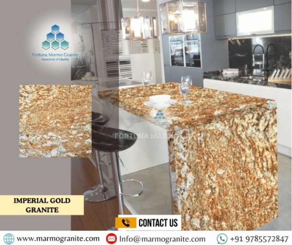 Imperial Gold Granite Countertops
