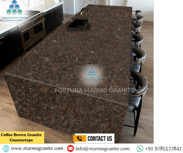 Coffee Brown Granite Countertops