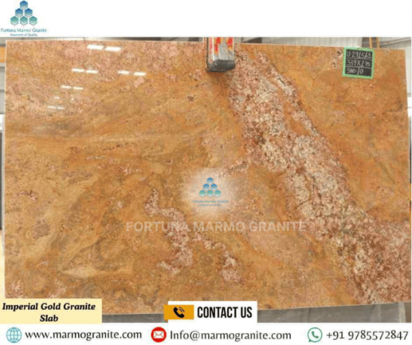 Imperial Gold Granite Slab