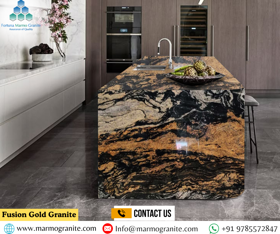 Fusion Gold Granite Countertops