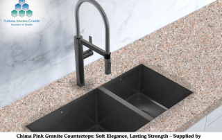 Chima Pink Granite Countertops: Soft Elegance, Lasting Strength – Supplied by Fortuna Marmo Granite