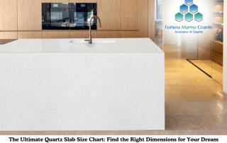 The Ultimate Quartz Slab Size Chart: Find the Right Dimensions for Your Dream Kitchen