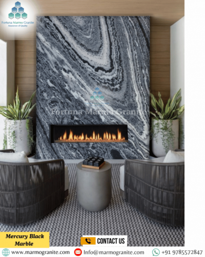 Mercury Black Marble