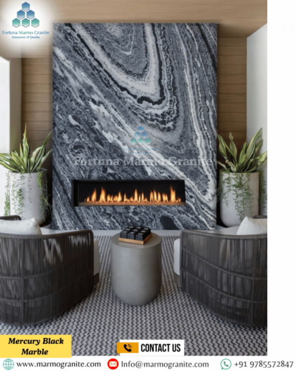Mercury Black Marble 