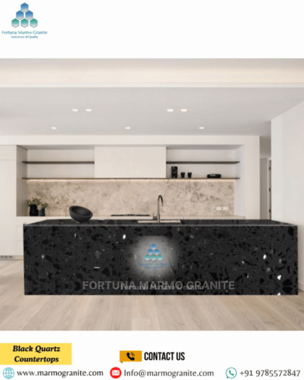 Black Quartz Countertops