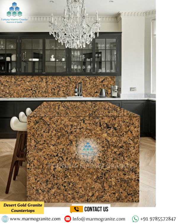 Desert Gold Granite Countertops