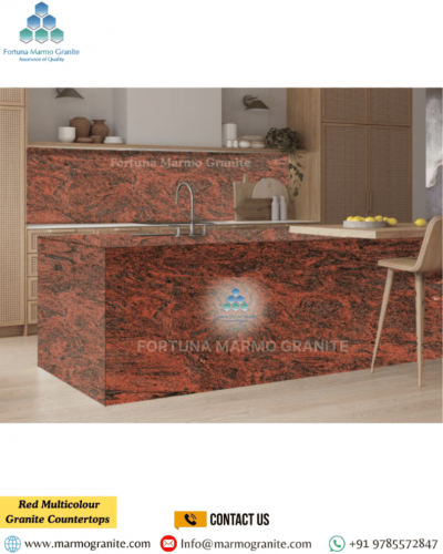 Red Multi Granite Countertops