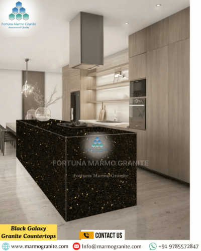 Black Galaxy Granite Countertops