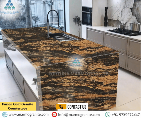 Fusion Gold Granite Countertops
