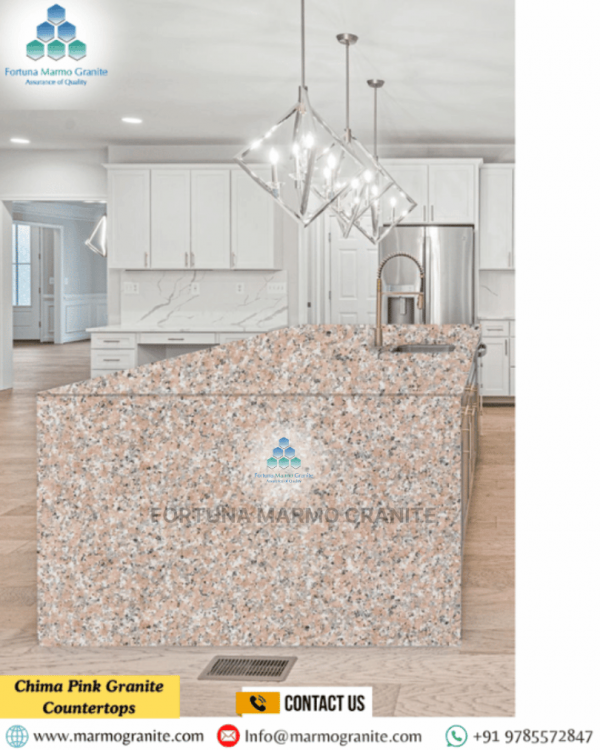 Chima Pink Granite Countertops