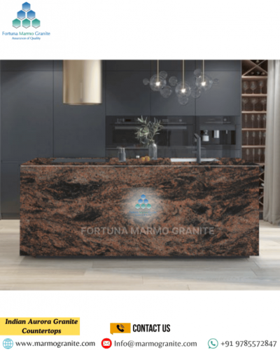 Indian Aurora Granite Countertops