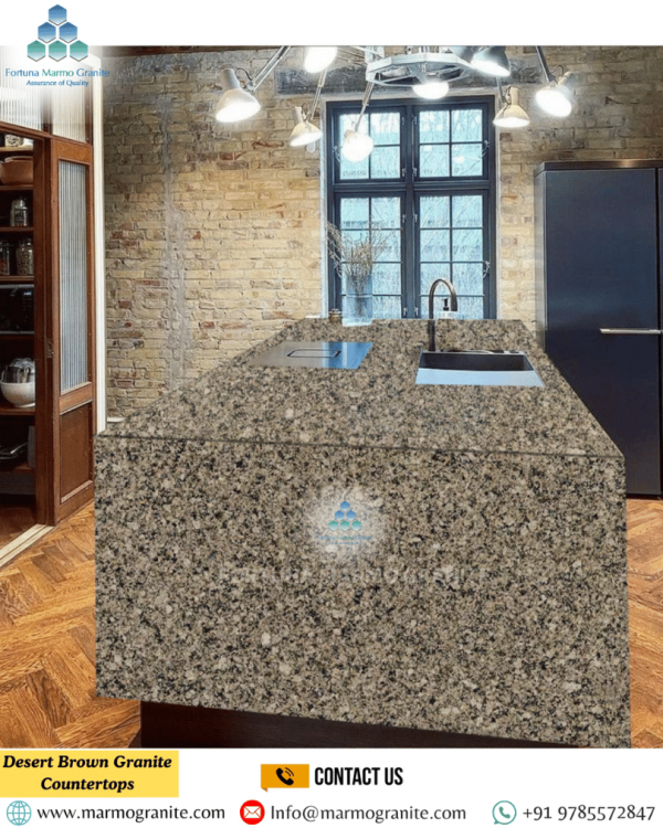 Desert Brown Granite Countertops