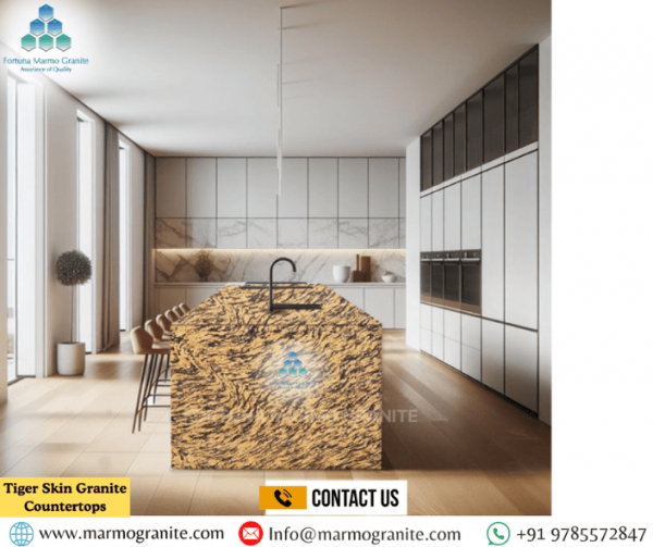 Tiger Skin Granite Countertops