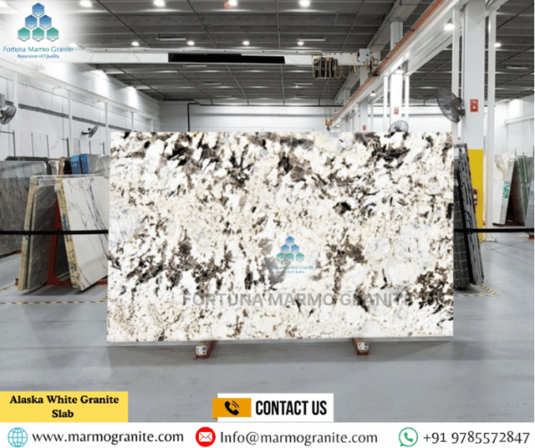 Alaska White Granite Slab