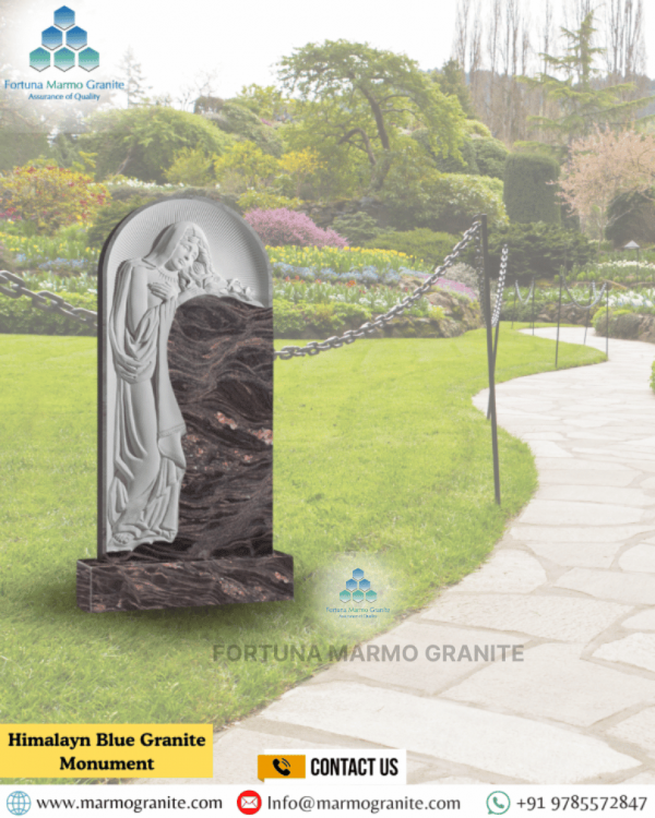 Himalayn Blue Granite Monument