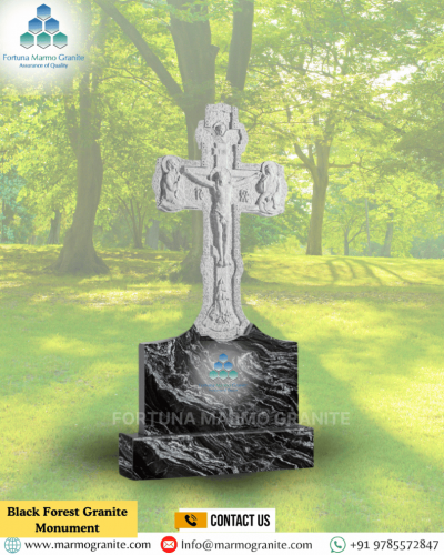 Black Forest Granite Monument