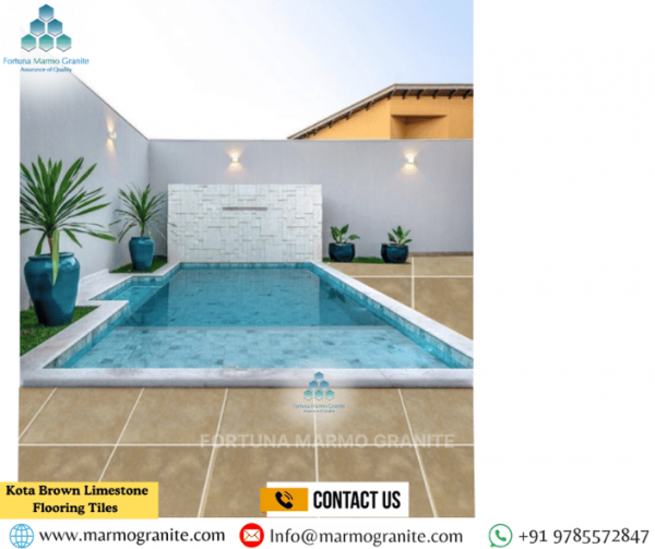 Kota Brown Limestone Flooring Tiles Kota Brown Limestone Flooring Tiles