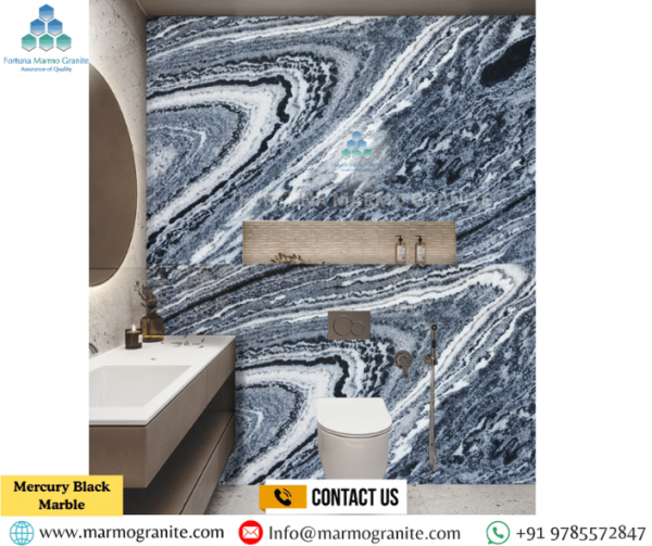 Mercury Black Marble