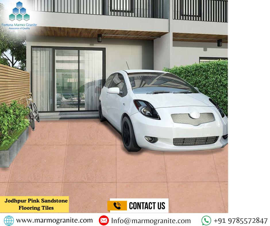 Jodhpur Pink Sandstone Flooring Tiles