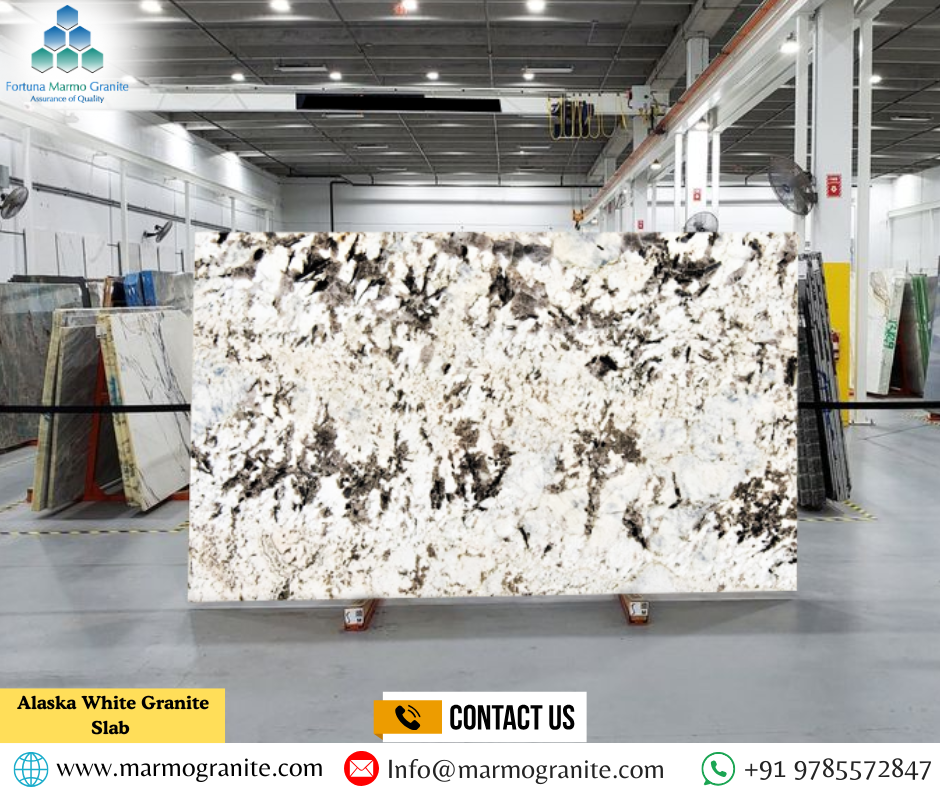 Alaska White Granite Slab
