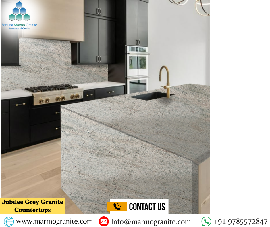 Jubilee Grey Granite Countertops
