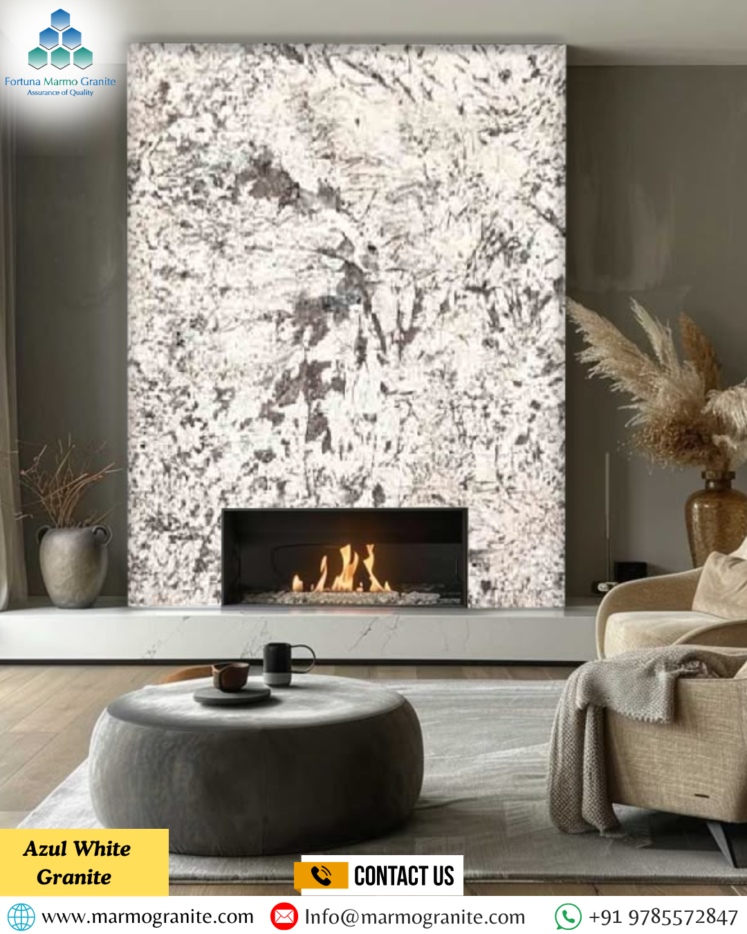 Azul White Granite 