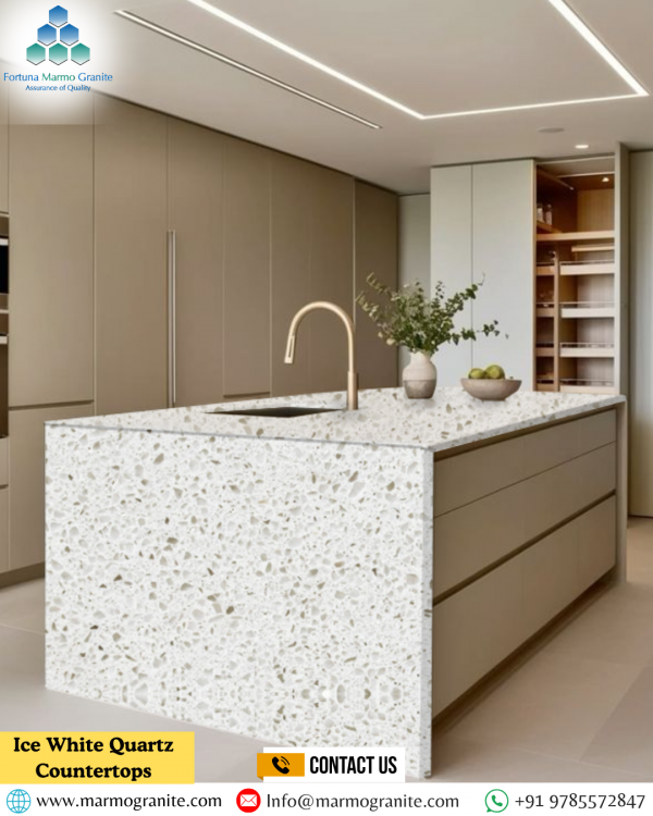 Ice White Quartz Countertops Ice White Quartz Countertops