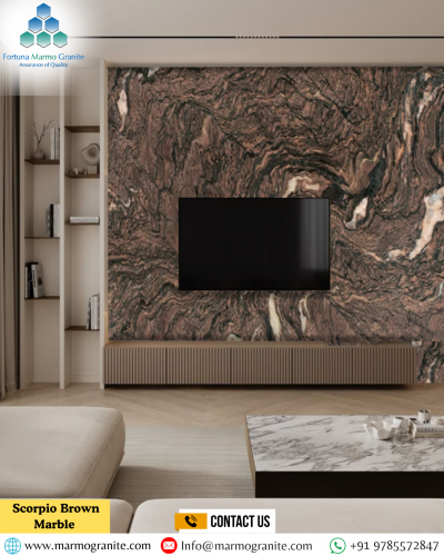 Scorpio Brown Marble 