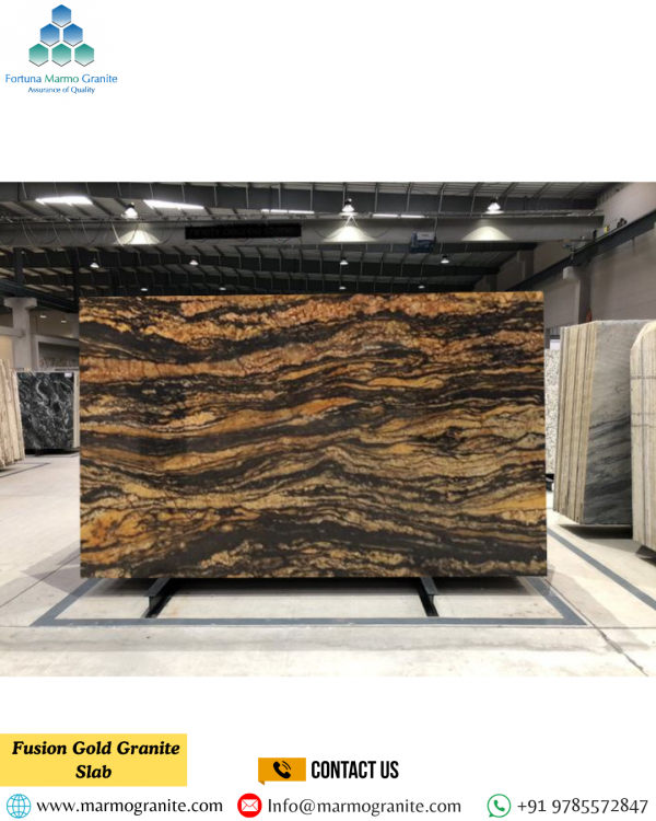 Fusion Gold Granite Slab Fusion Gold Granite Slab