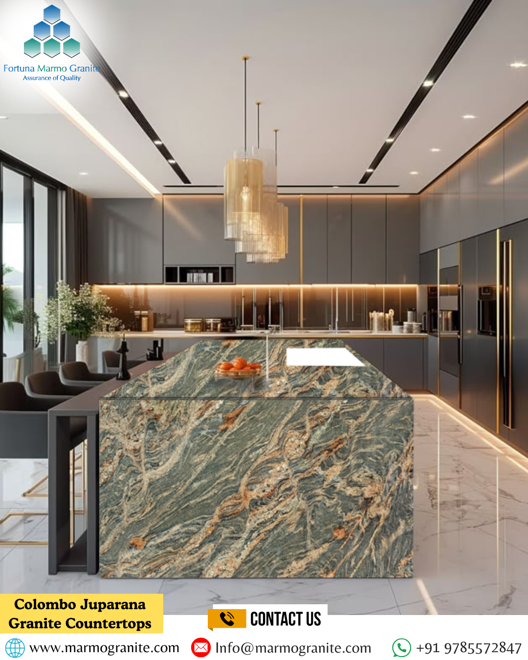 Colombo Juparana Granite Countertops Colombo Juparana Granite Countertops