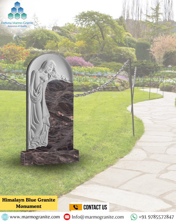 Himalayn Blue Granite Monument Himalayn Blue Granite Monument
