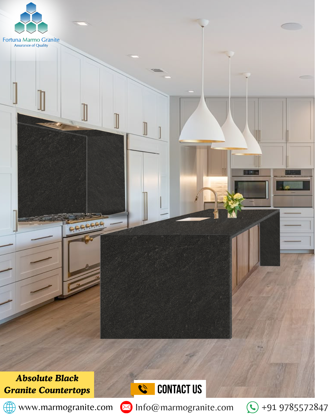 Absolute Black Granite Countertops Absolute Black Granite Countertops