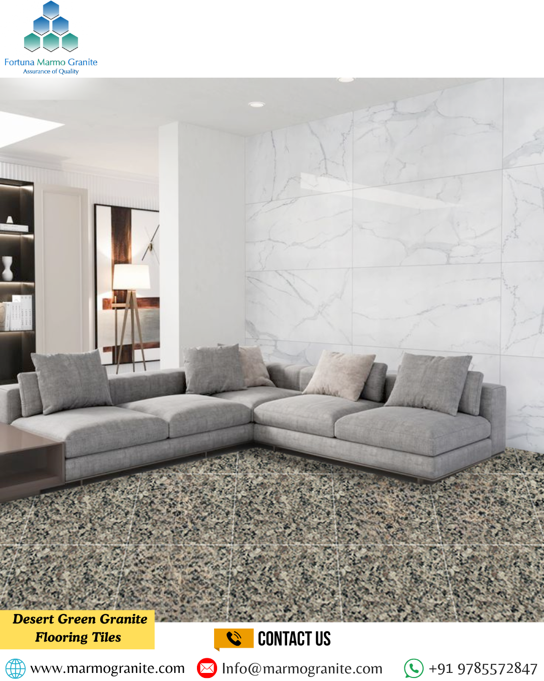 Desert Green Granite Flooring Tiles
