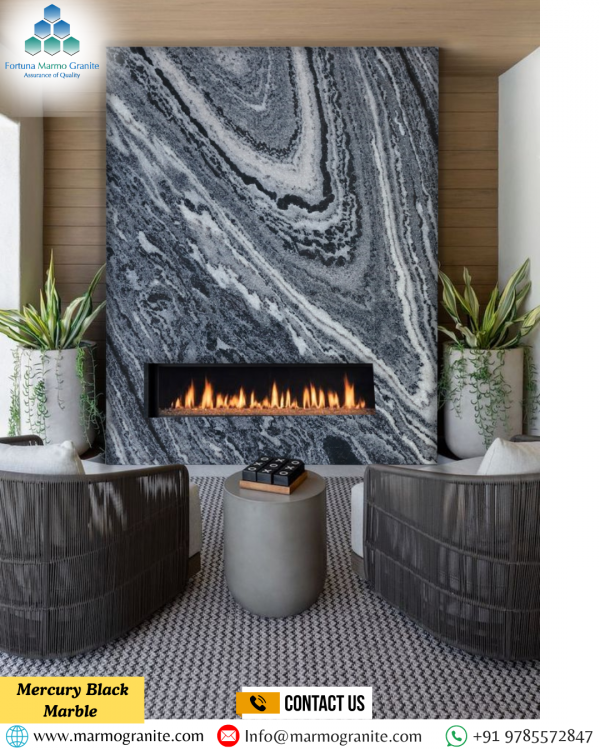 Mercury Black Marble