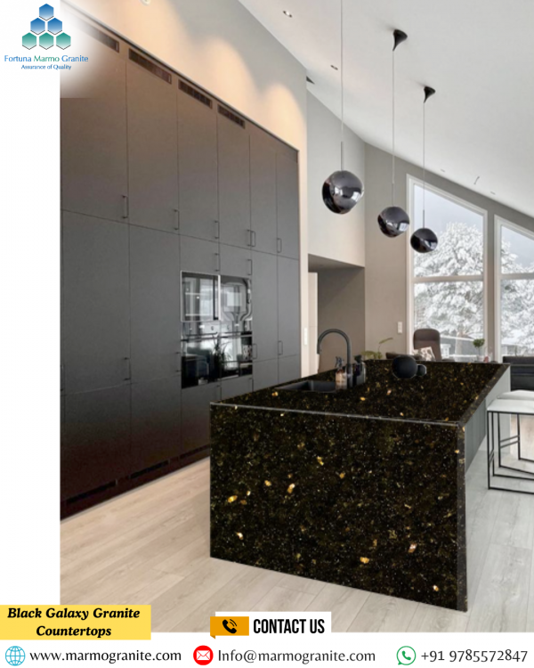 Black Galaxy Granite Countertops Black Galaxy Granite Countertops